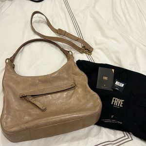 Frye Melissa large zip hobo bag